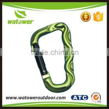 NBWT SGS certification colorful wholesale shaped carabiner