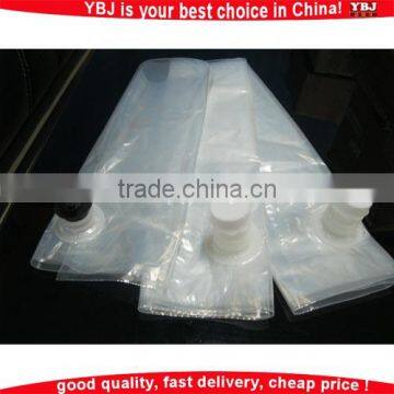 2016 hot sale plastic oil bag liquid packaging bag with cap and valve