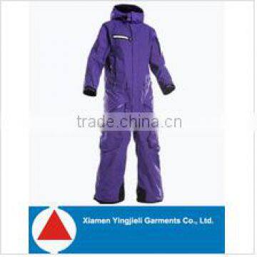 2014 high end Red One Piece Ski Suit adults Professional Snow Ski Wear