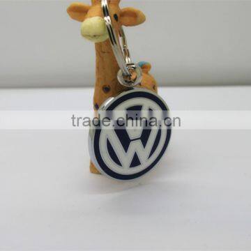 hot sale products wholesale metal alloy painting soft enamel china brand cheap car dealer keychain/keyring