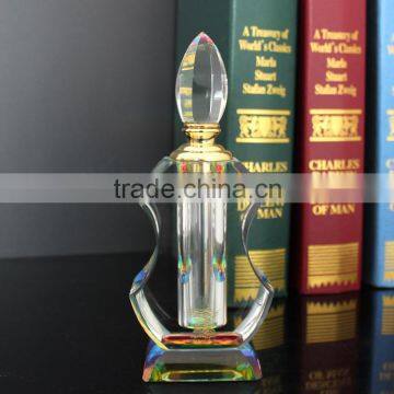 customized volume crystal glass mens perfume bottle