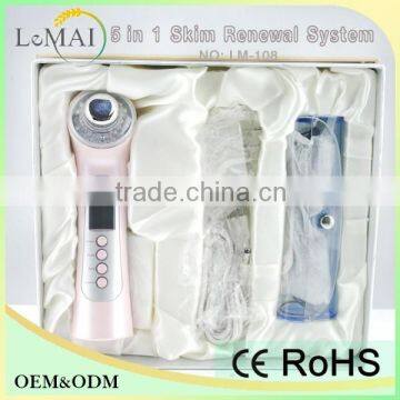 High Quality Low Price 5 in 1 Ultrasonic Facial Massager Beauty Product photo-5