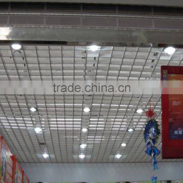black color metal building materials of grid ceilings