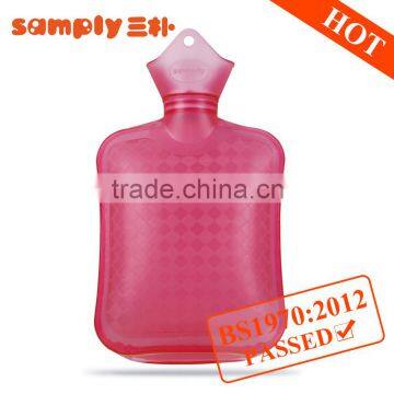 BS standard PVC water bottle 750ml small pink high quality