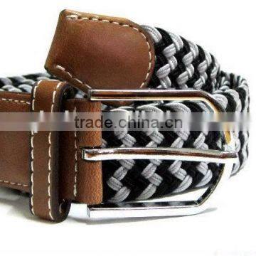 Military canvas high quality for Mens&women with metal buckle elastic belt