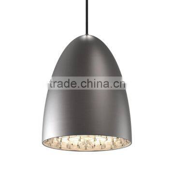 11.27 -1 laser-cut diffuser Brushed Steel simple and minimalist in its design 20 Ceiling Pendant Light