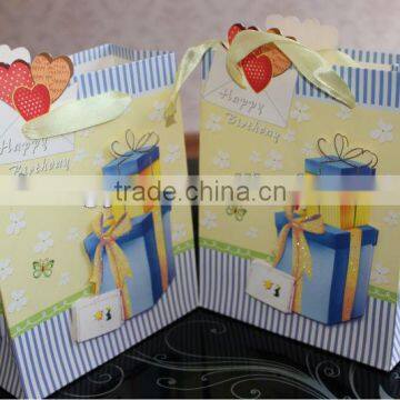 High quality lovely 3D kids birthday party gift bags