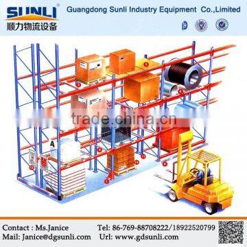 2T Capacity long span shelving selective pallet racking