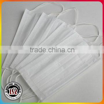 Disposable medical surgical non-woven face masks