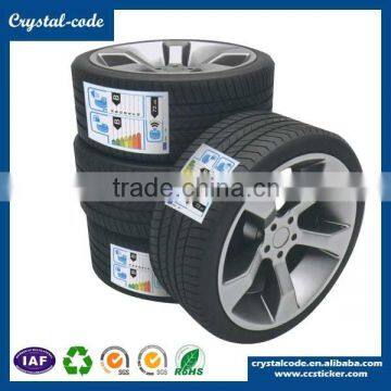 Silicone PET Tire Label,accept Order Tyre Label photo-3