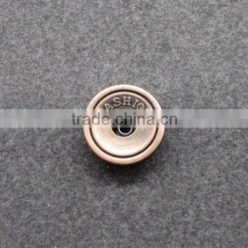 Brass Color Shank Jeans Button photo-2