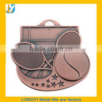 High Quality cheap Custom medal factory price Tennis medals