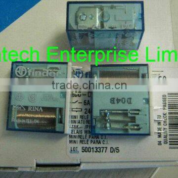 FINDER RELAY 44.52.7.024.0000 44.52s DC 24V 6A , new and original