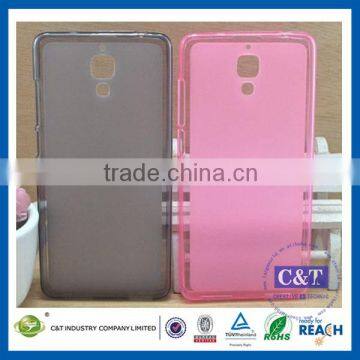 C&T The hot-selling transparent ultra thin flexible tpu for xiaomi mi 4