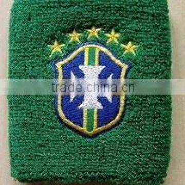 wholesale solid color cotton sports sweatband