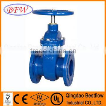 DIN3352 F4 Metal Seat Gate Valve Flange end