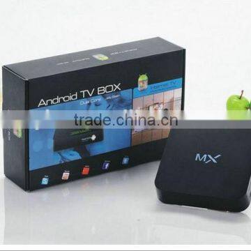 Xbmc Cortex a9 Amlogic 8726-MX Dual Core MX android Smart Tv Box