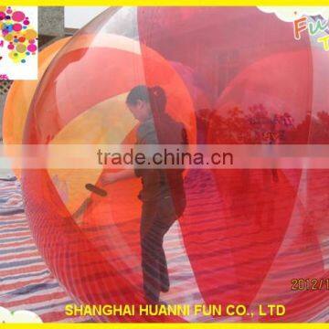 PVC/TPU Water Ball price/water walking ball with waterproof German zipper