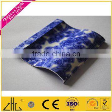 Wow!! Color Rendering Aluminium Extrusion Profile OEM, Artistic Texturing Aluminium Profile, Ceramic Color Aluminium Extrusion photo-4