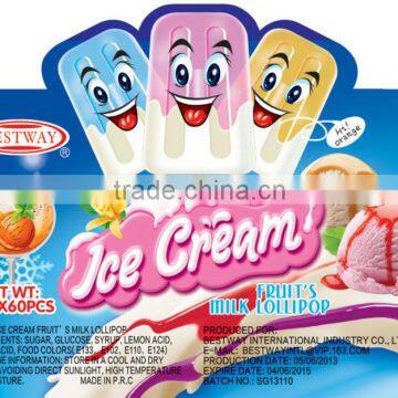 Bestway Ice Cream fruits milk Lollipop