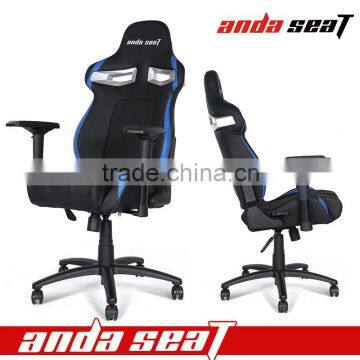 New Design Computer Gaming Seat Chair With Adjustable Arm Rest and Metal base