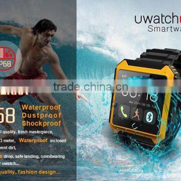 2015 New IP68 Waterproof/Dustproof/Shockproof U Watch U TERRAWatches Bluetooth Smartwatch photo-5