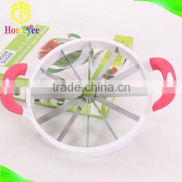 Cut 12 Uniform Slices Different Color Large Melon Slicer photo-3