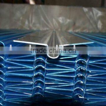 double channel aluminium heat transfer plate