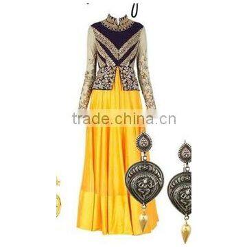 Stylish Anarkali Suit with Jacket