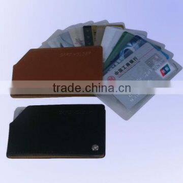 Shenzhen high quality multi-function leather Card Holder