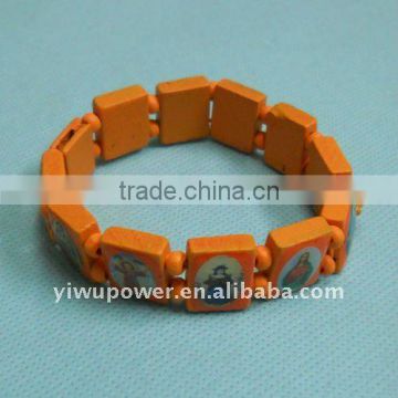 Orange jesus bracelet