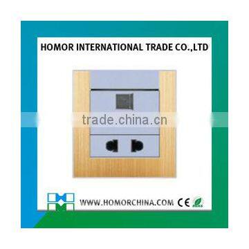 High Quality Imported PC UK Type Two Hole One Socket for Home photo-6
