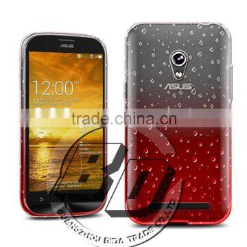 Newest Stylish 3D Raindrops Gradient Color Style Transparent Hard PC Case For ASUS Zenfone 5 Lite Mobile Phone Case Cover photo-2