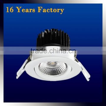 COB Led downlight with 7W 12W 18W COB led downlight/led spotlight with lens