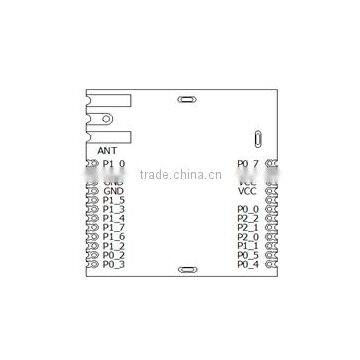 64KB Flash 4KB RAM Low Cost Module CC1110 rf Module SOC 8051 MCU photo-4