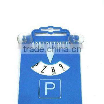 Best-selling plastic Parking Disc with 2pcs coins