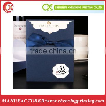 Pantone Color Print white printing invitation card