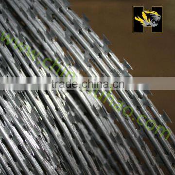 High quality long life stainless steel barbed razor wire