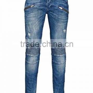 stretchable and washed style denim jean