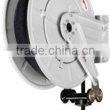 Steel oil hose reel