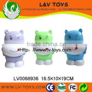 funny hippopotamus led mining lamps