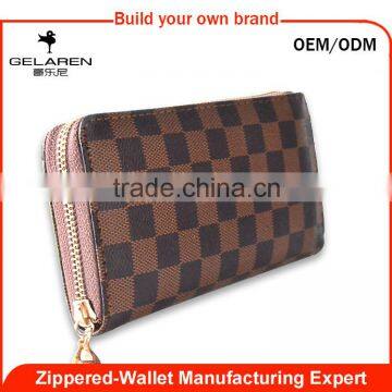 Factory Wholesale Famous Brand Zipper Ladies Wallet photo-3
