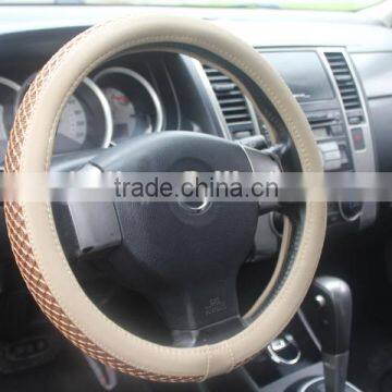 Car Accessories/ popular 38cm mesh steering wheel cover and dropship auto parts