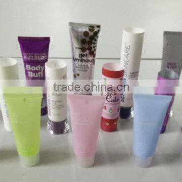 Whole sale special D30 colorful shampoo body lotion cosmetic tube packaging