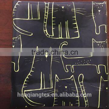 Cute Cartoon Cat Print Animal Print Baby Fabric for Children Winter Jacket photo-6