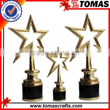 The new design pentagram Gold Medals professional supplier