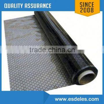 Transparent Grid Honey Comb PVC ESD Curtain With Conductive Ink photo-2