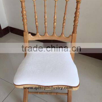 Classic Design Beech Napoleon Folding Chair