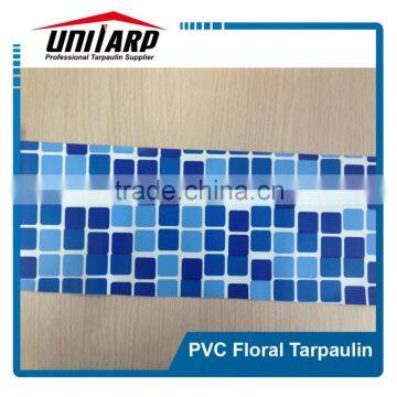 waterproof Striped Floral Tarpaulin for Awning and Tent