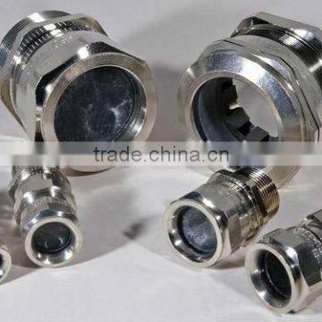 Metal cable glands for Aluminum Box